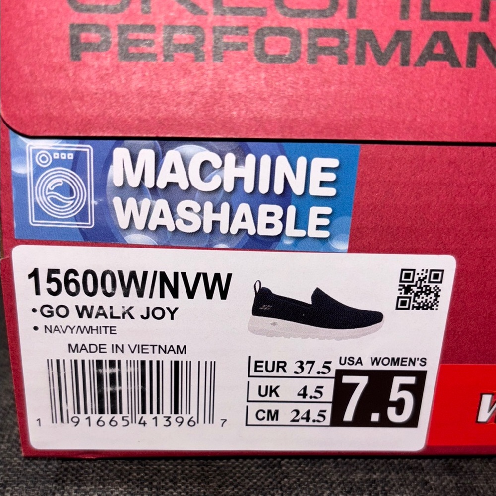 Skechers Women's Go Walk Joy Sneakers - Navy Blue 7.5 W NIB - Picture 6 of 7